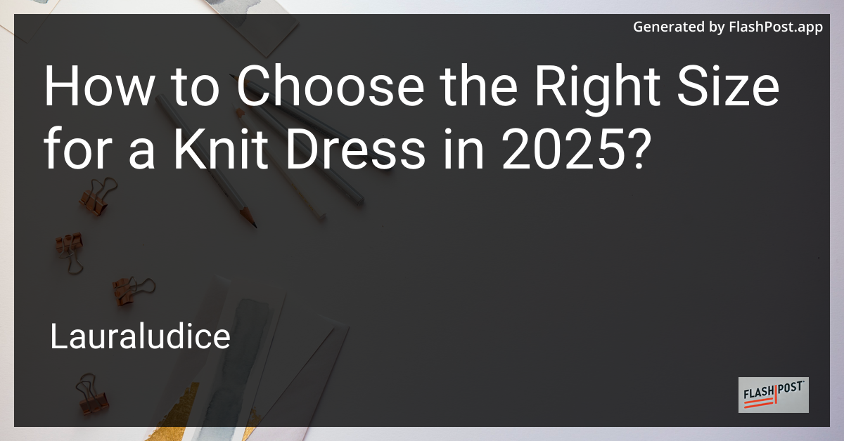 Knit Dress