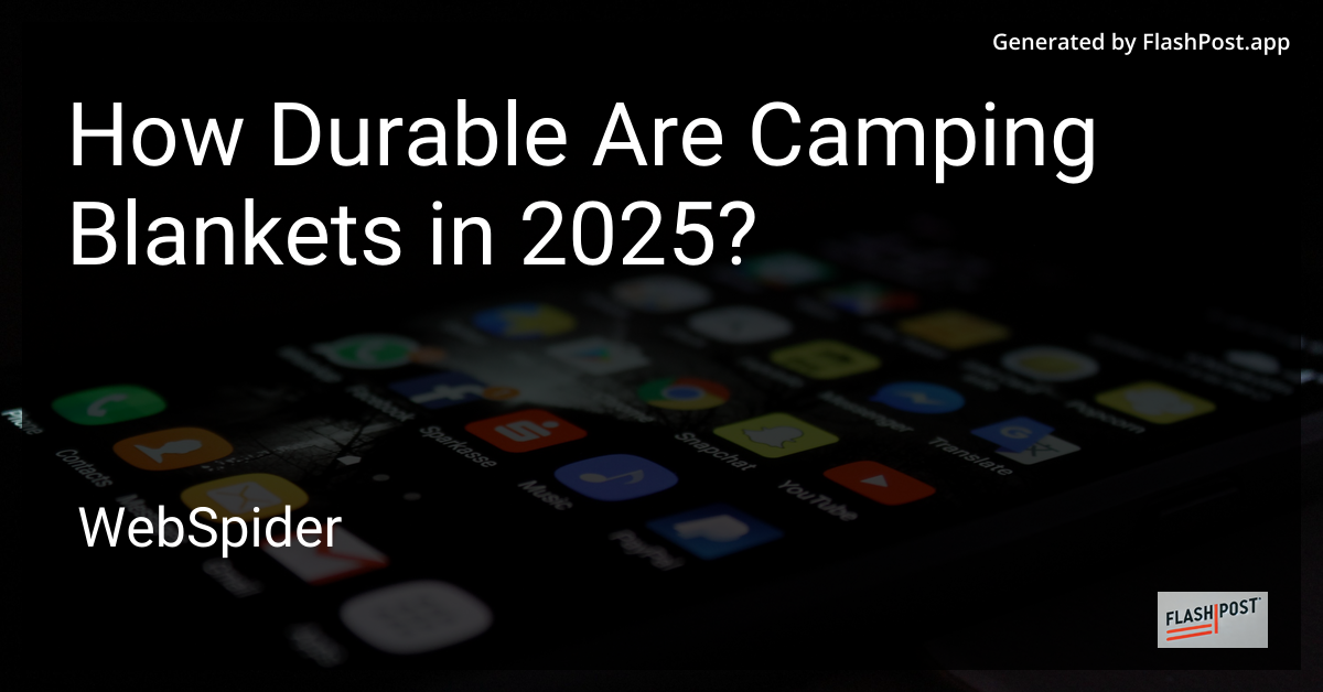 Camping Blankets