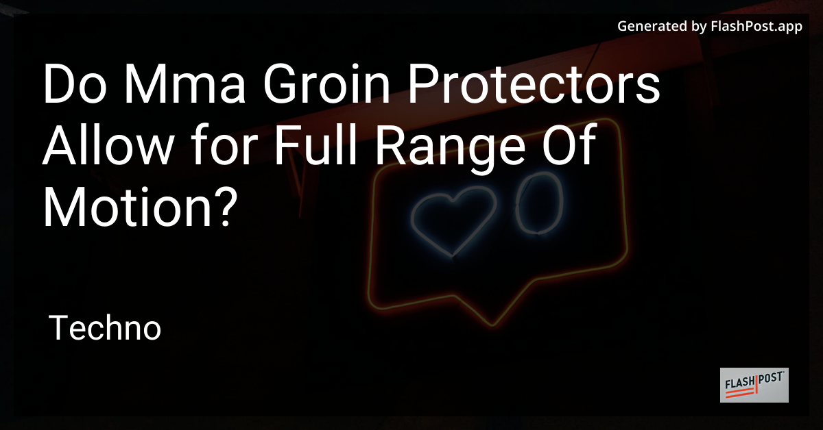 MMA Groin Protectors