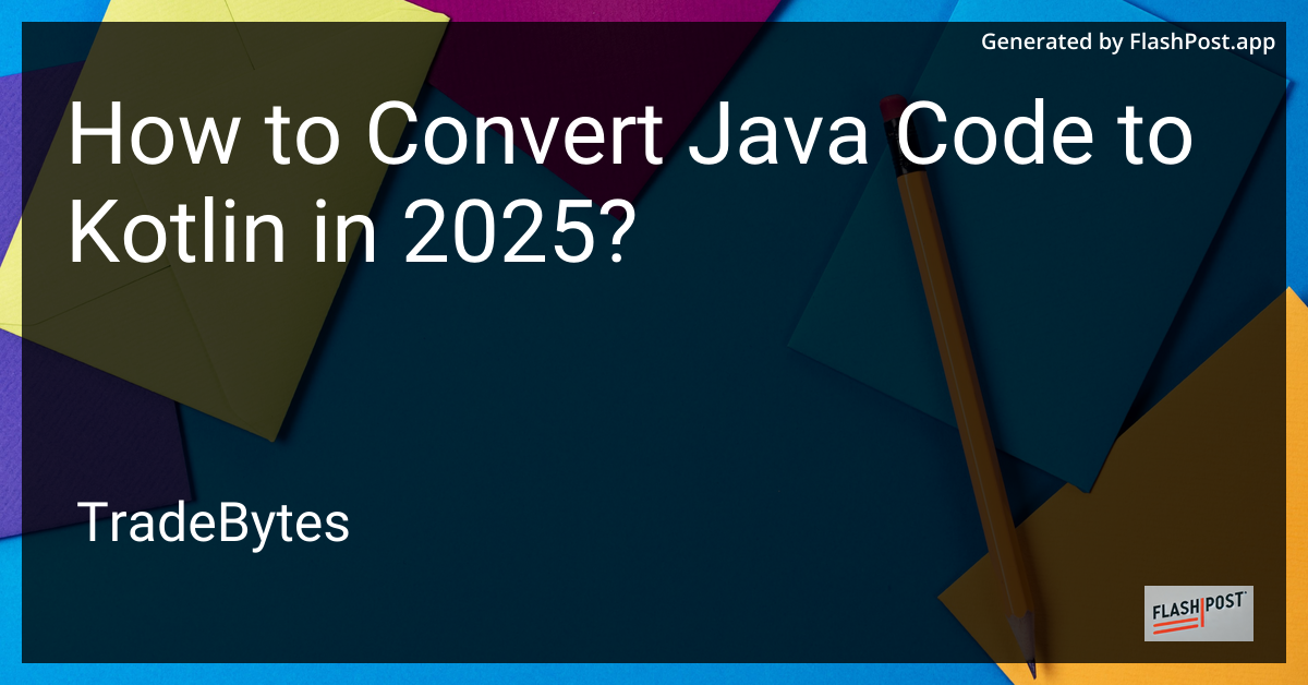 Java to Kotlin Conversion