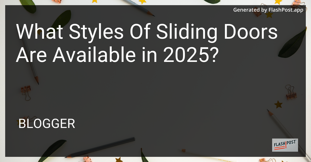 Sliding Doors