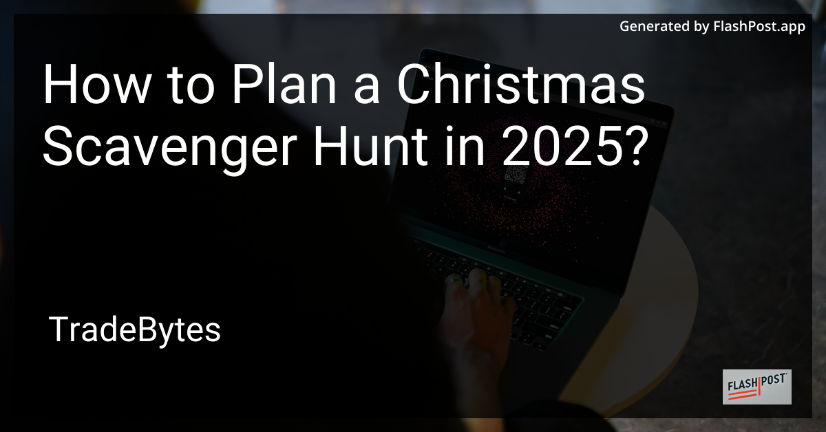 Christmas Scavenger Hunt