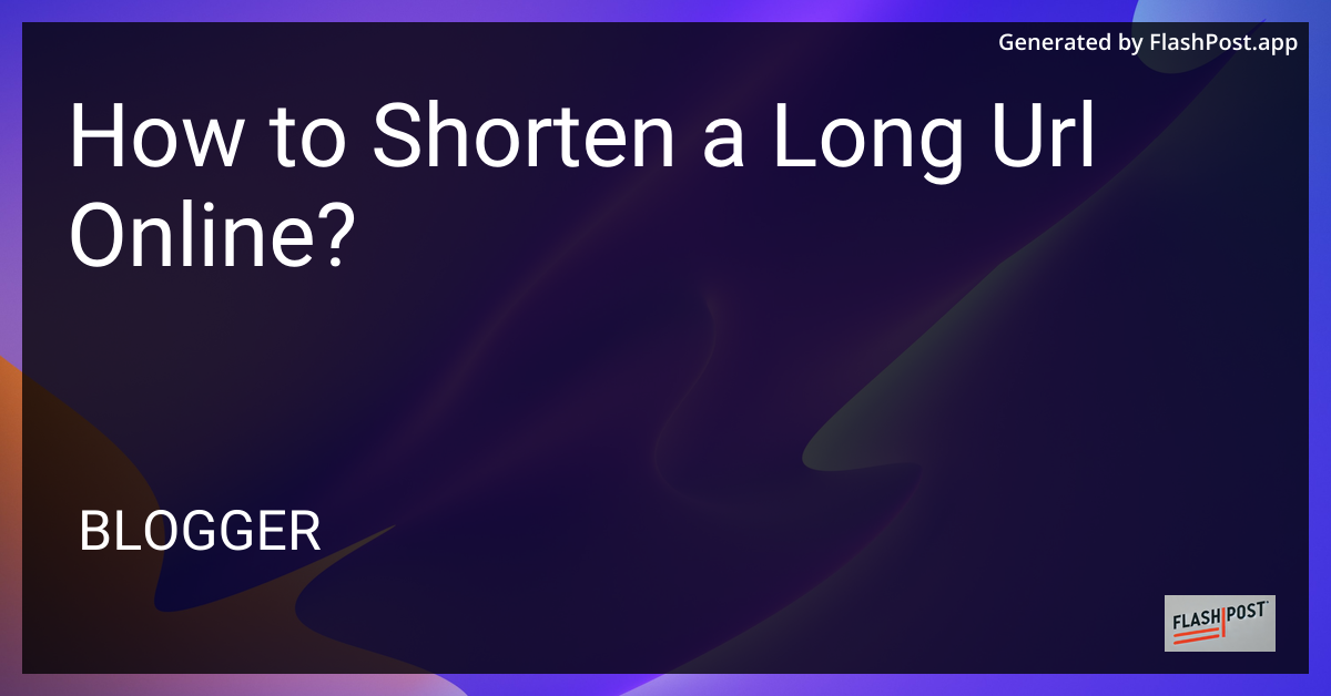 URL Shortening Image
