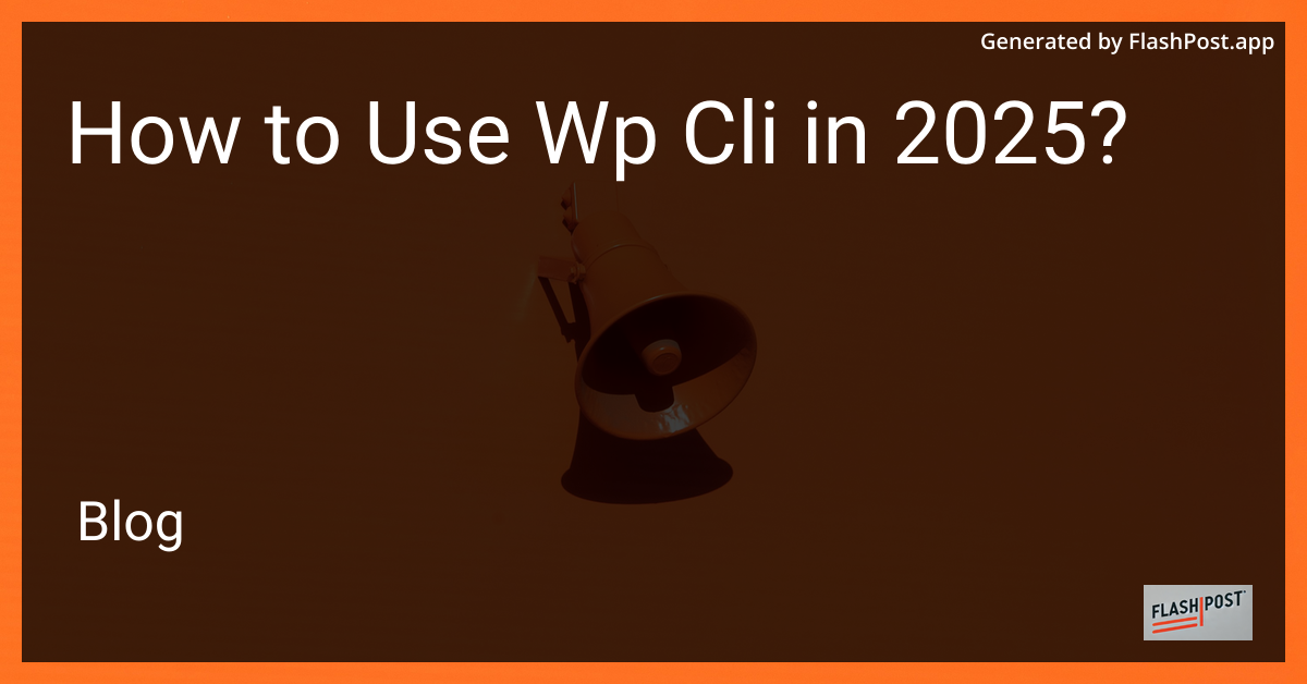 WP-CLI Image