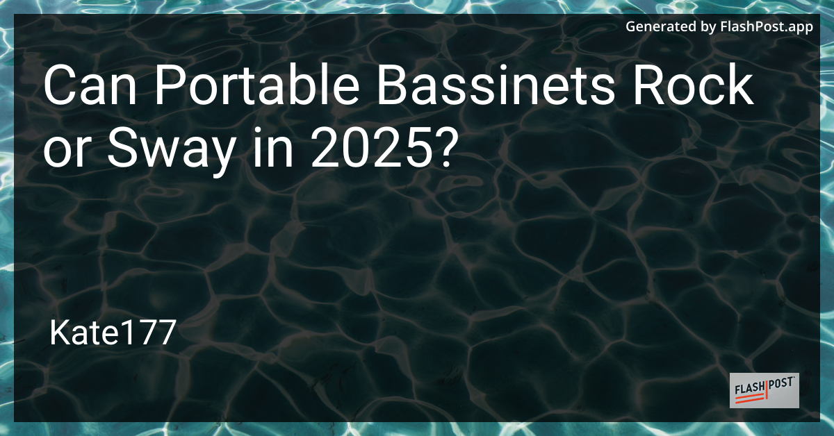 Portable Bassinet