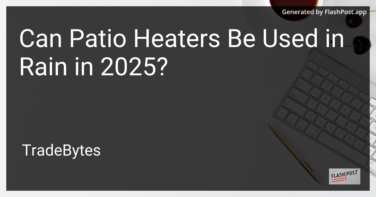 Patio Heater in Rain