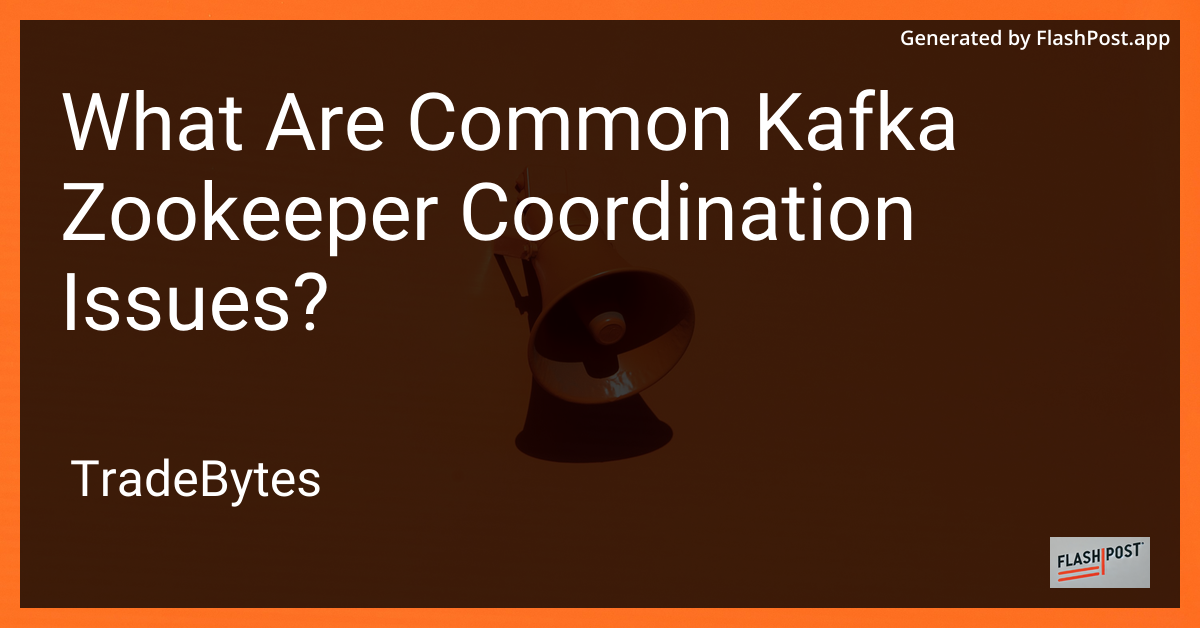 Kafka and Zookeeper Coordination