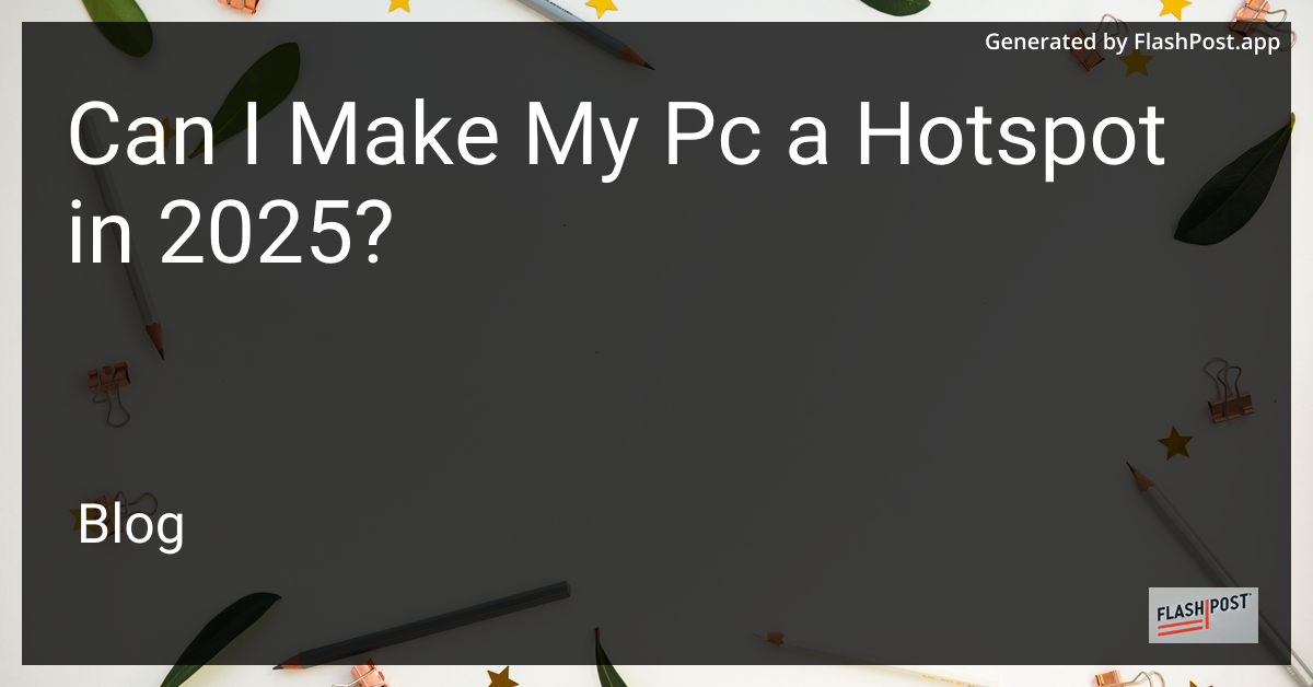 PC Hotspot