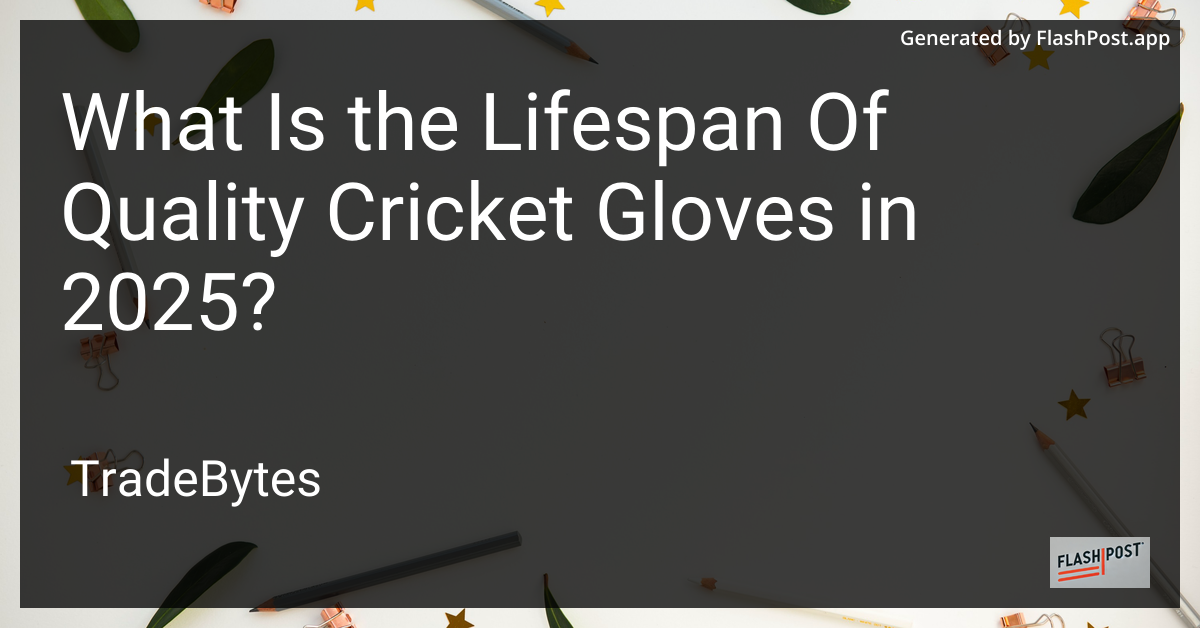 Quality Cricket Gloves