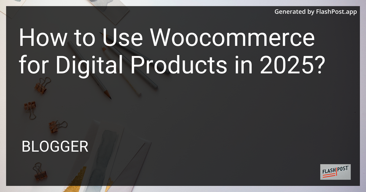 WooCommerce Digital Products