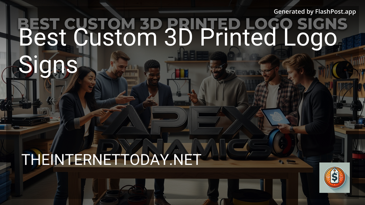 5 Best Custom 3D Printed Logo Signs in 2026