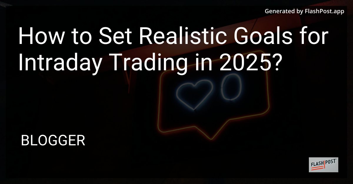 Intraday Trading