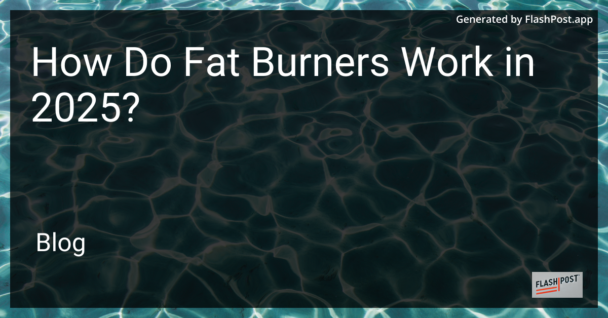 Fat Burners 2025