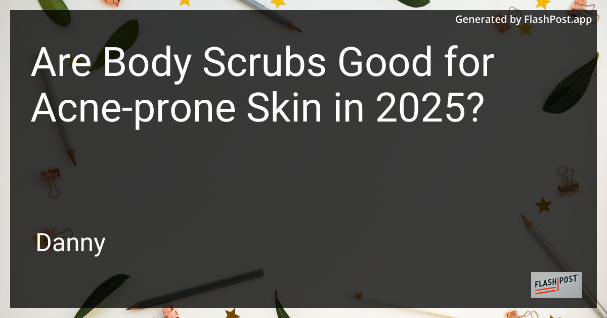 Body Scrub Image