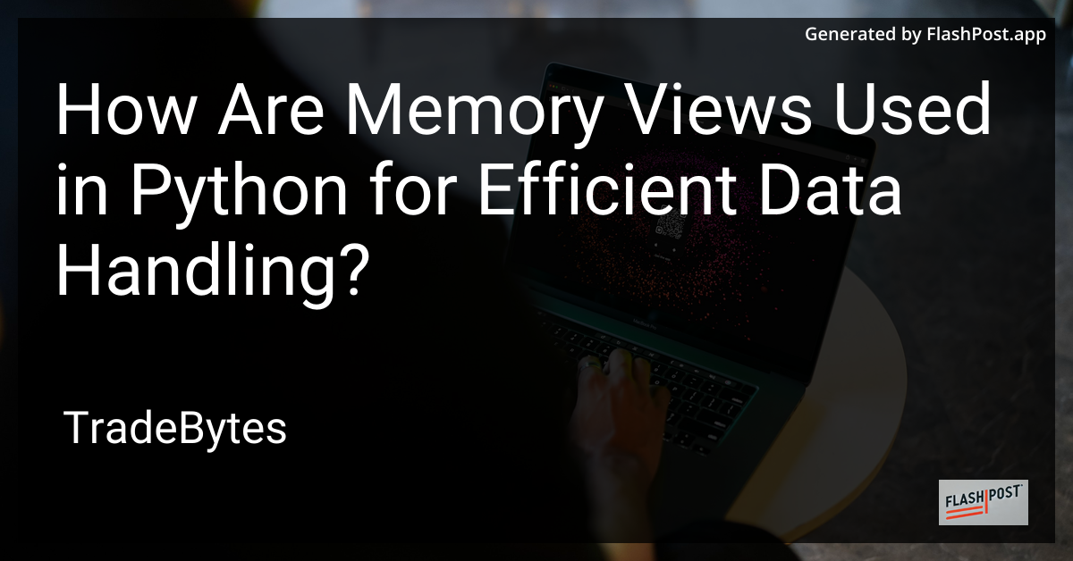 Memory Views Illustration