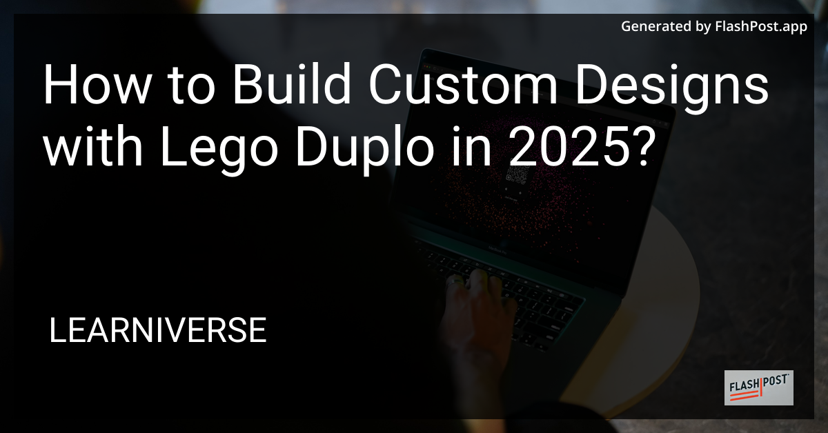 Custom LEGO Duplo Designs