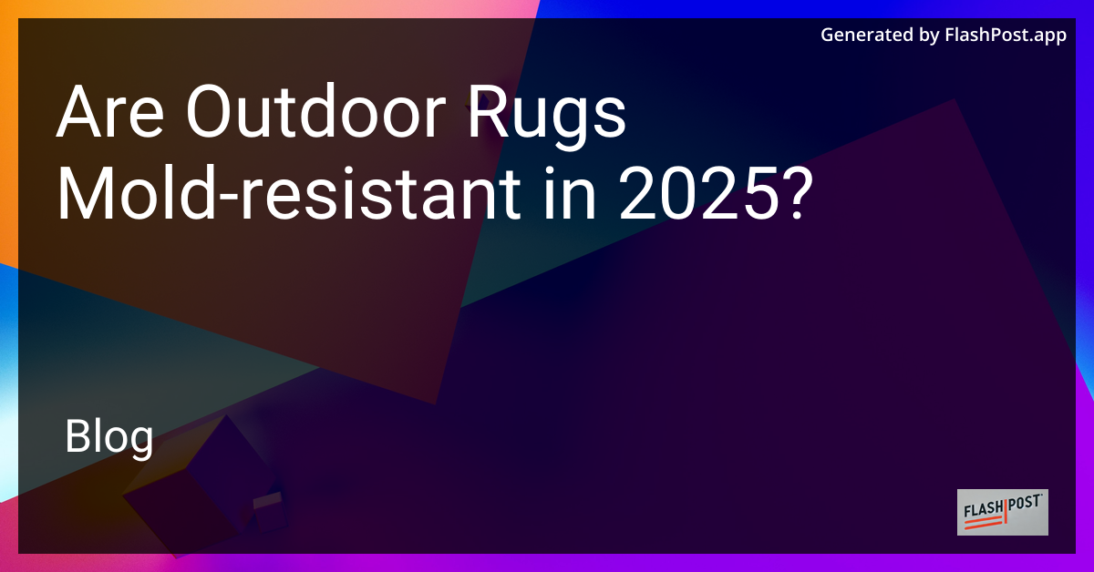 Outdoor Rug
