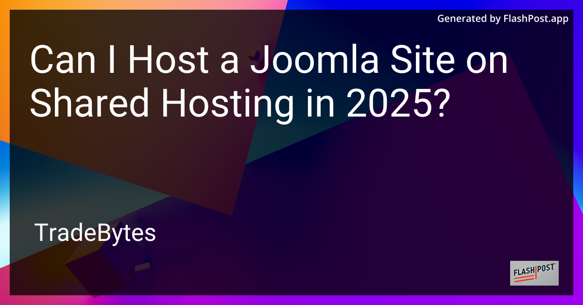Joomla Hosting