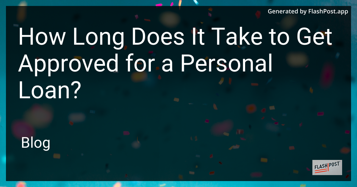 Personal Loan Approval