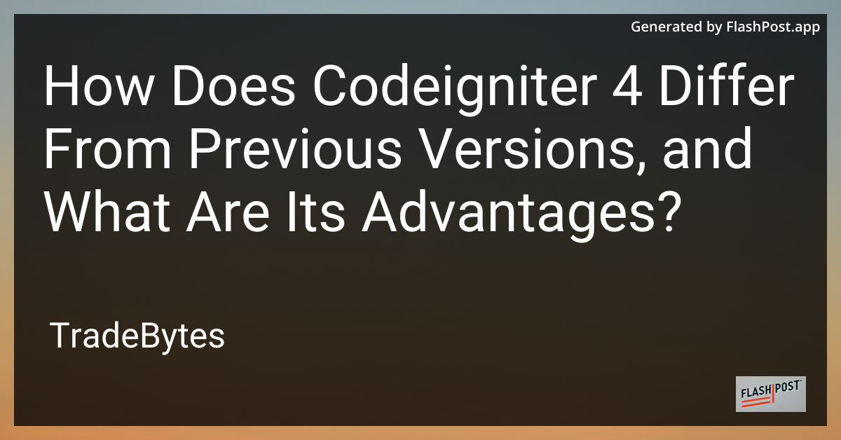 CodeIgniter 4
