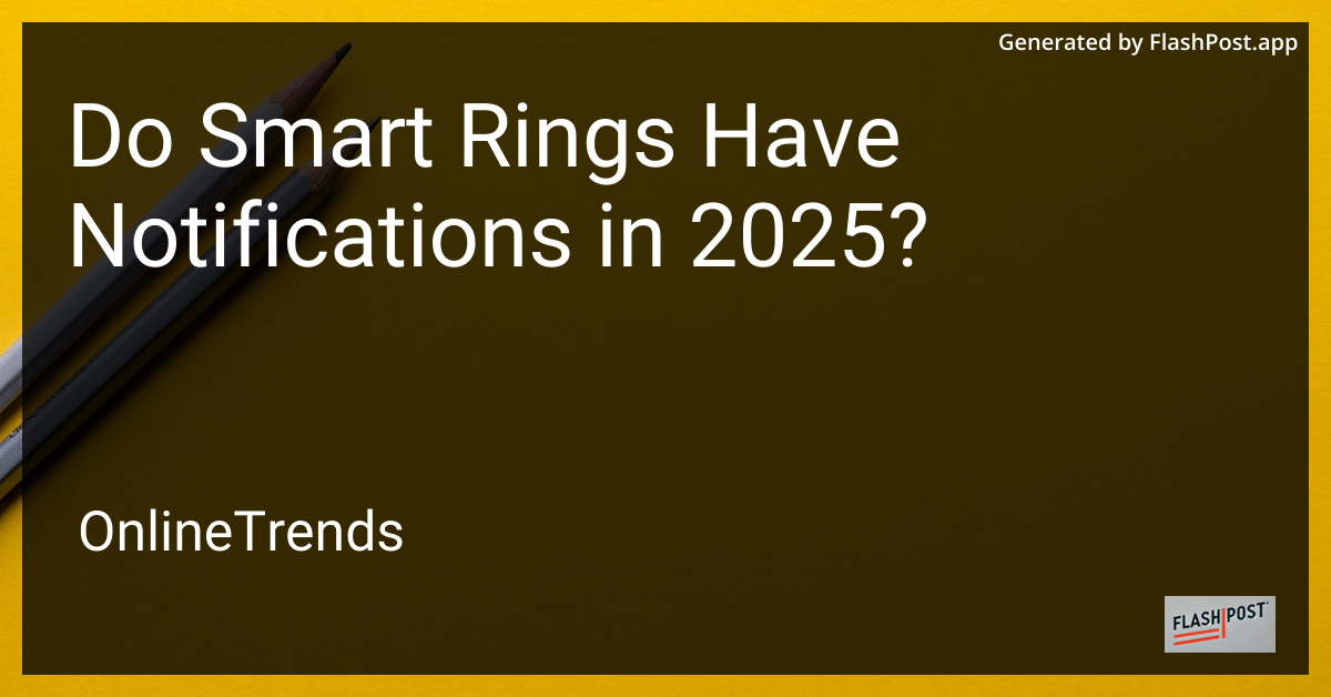 Smart Rings in 2025