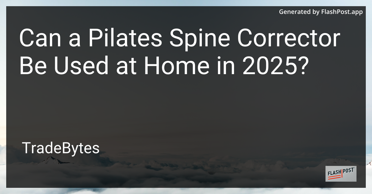 Pilates Spine Corrector