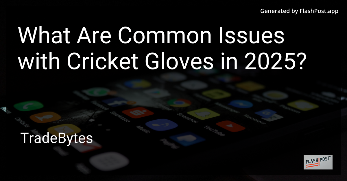 Cricket Gloves