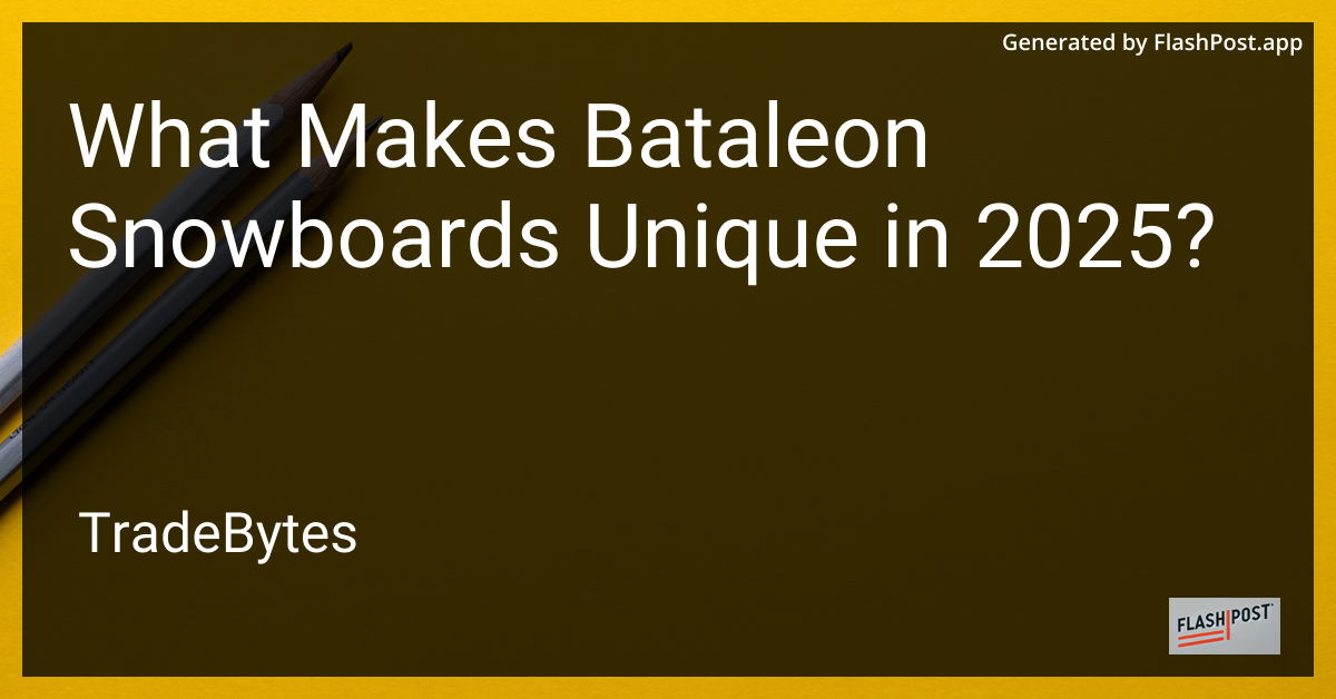 Bataleon Snowboards