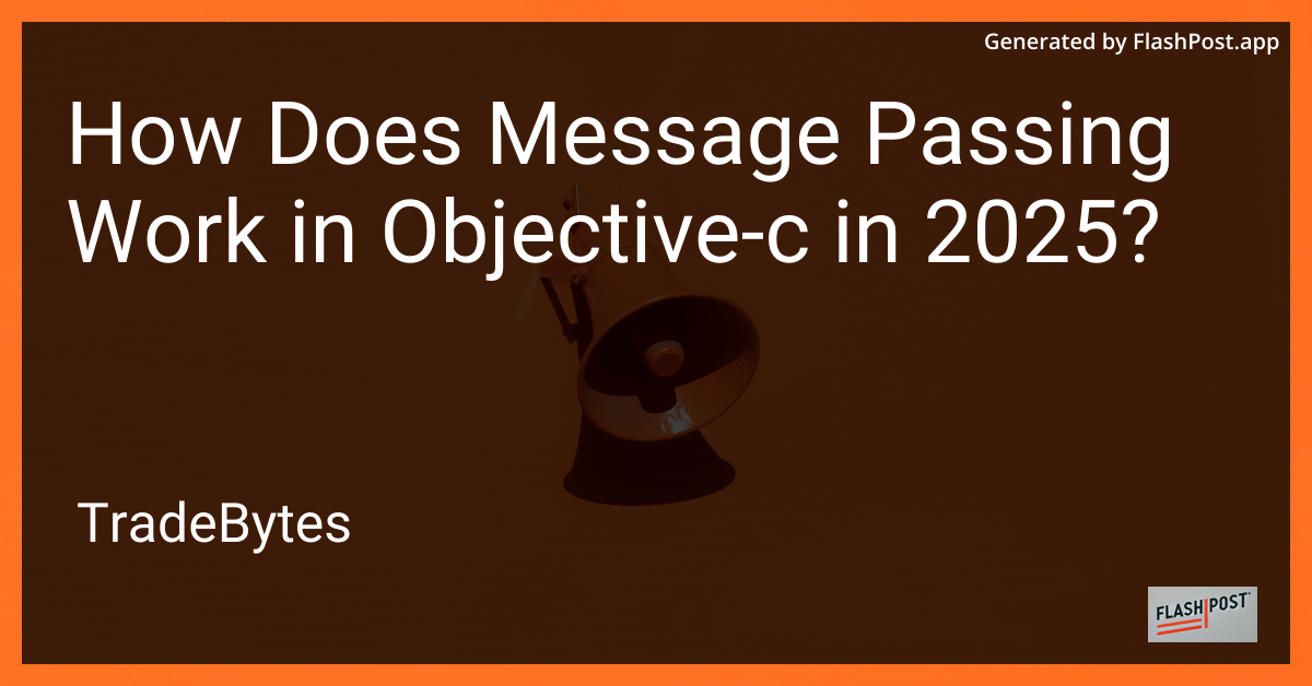 Objective-C Message Passing