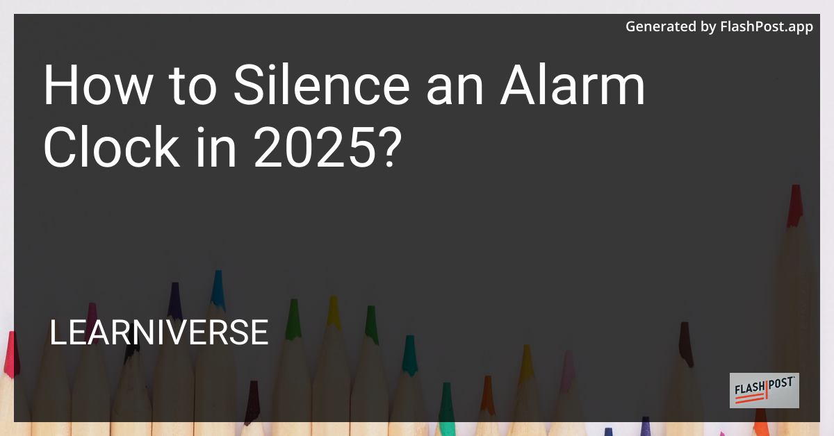 Alarm Clock