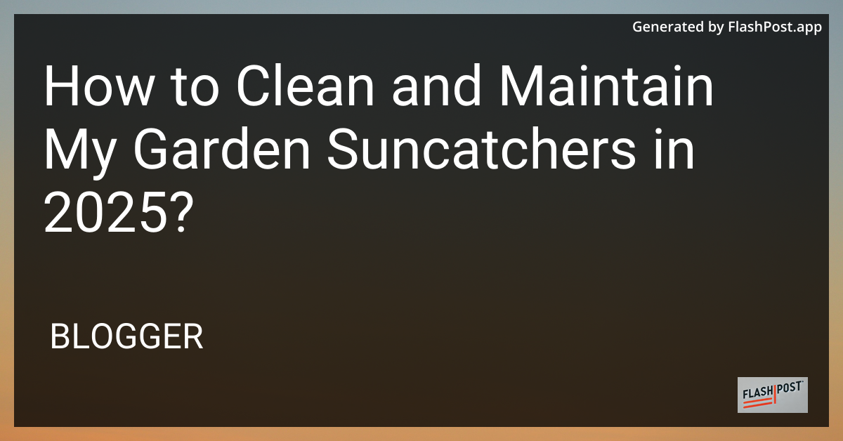 Garden Suncatcher