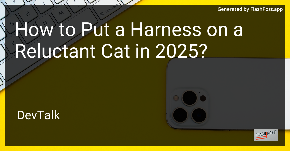 how to put a harness on a reluctant cat in 2025?