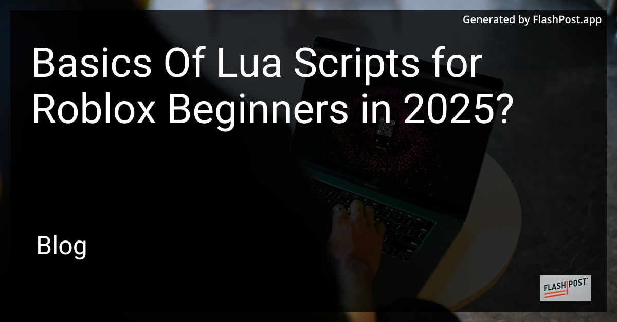 Roblox Lua Scripting