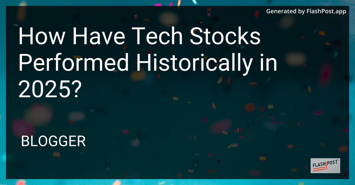 Tech Stock Performance