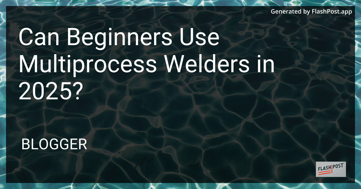 Multiprocess Welders