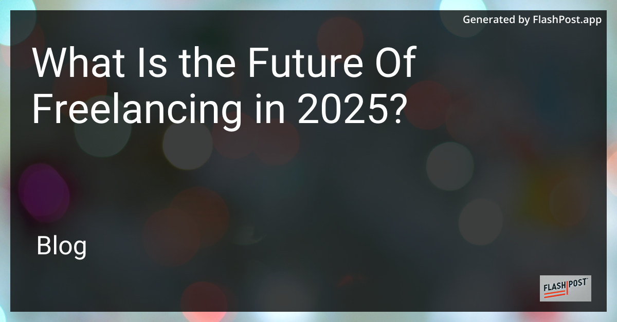 Freelancing Future Image
