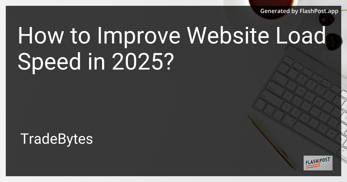 Improve Website Load Speed