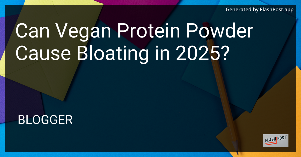 Vegan Protein Powder