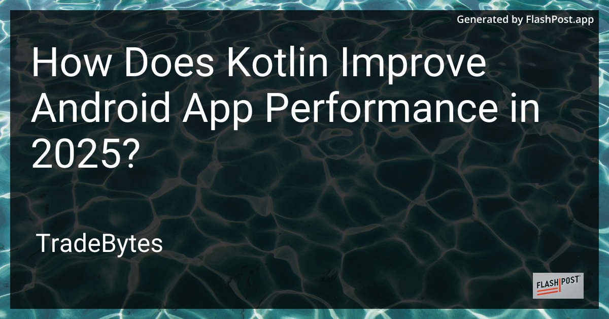 Kotlin for Android Development
