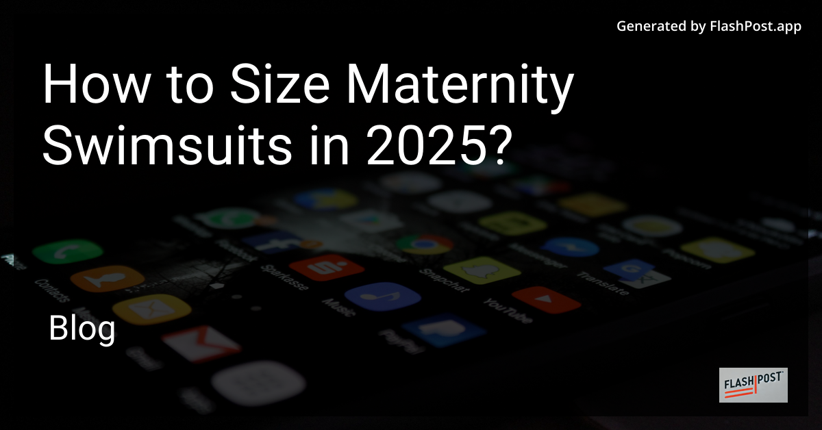 Maternity Swimwear