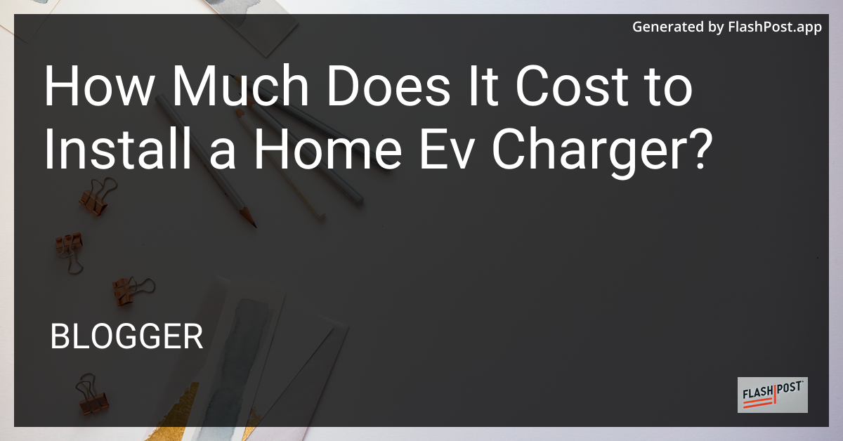 Home EV Charger