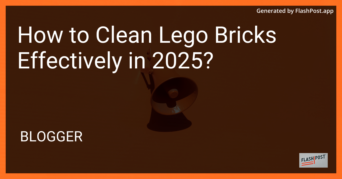 Lego Cleaning