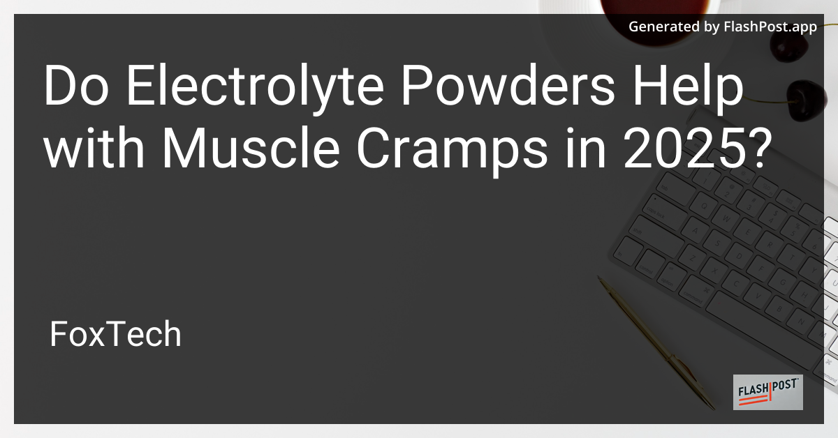 Electrolyte Powders