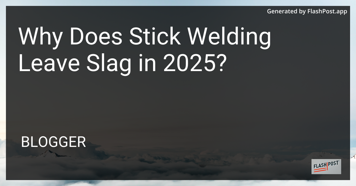 Stick Welding