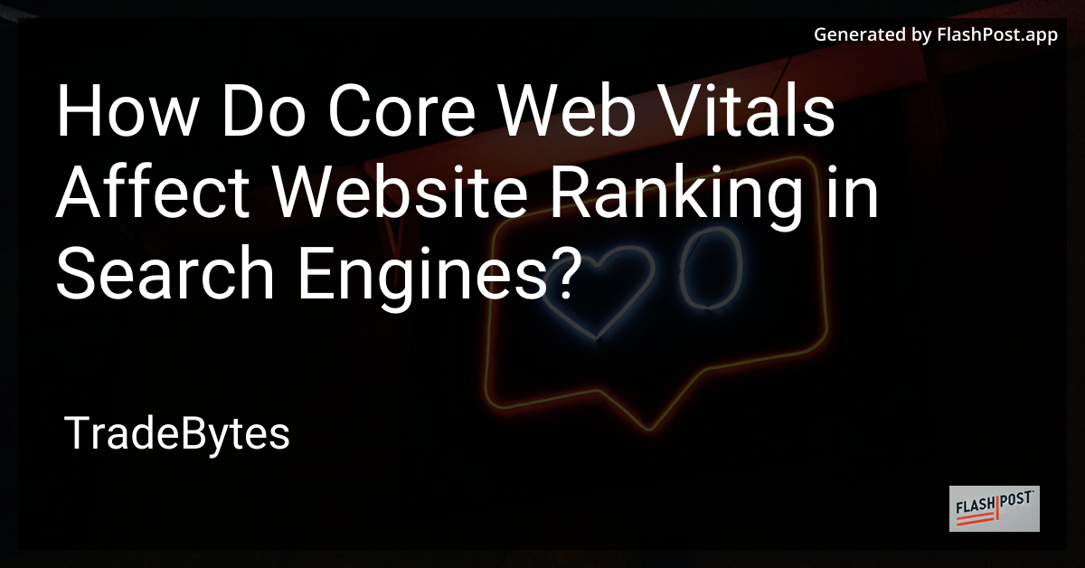 Core Web Vitals