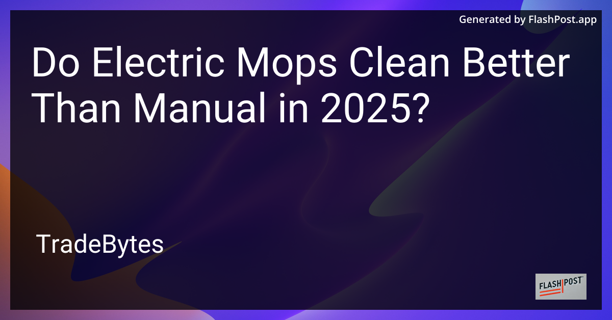 Electric Mop Image