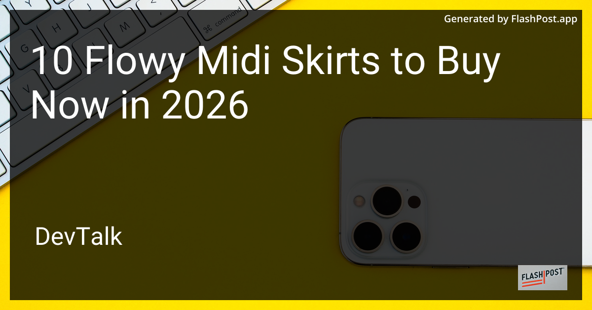 10 Flowy Midi Skirts to Buy Now in 2026