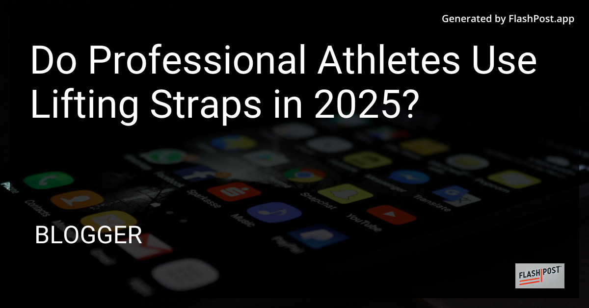 Professional Athlete Using Lifting Straps