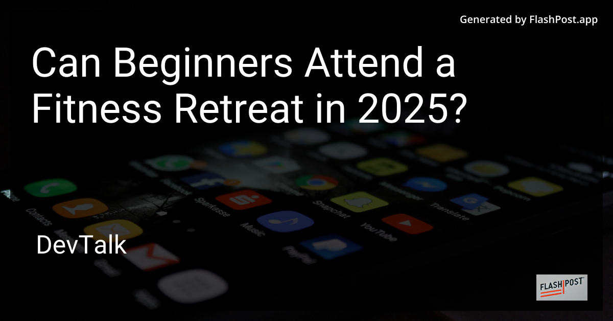 can beginners attend a fitness retreat in 2025?