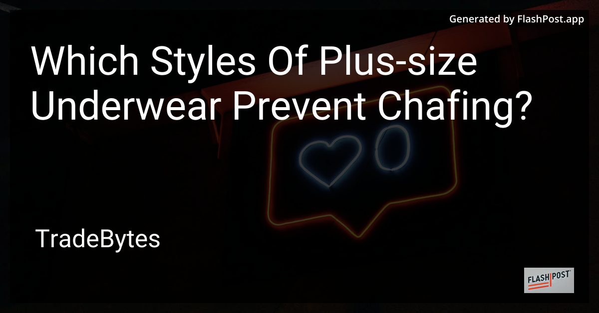 Plus-Size Underwear